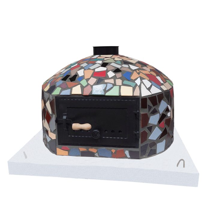 Piec do pizzy i chleba MINI DELUXE w mozaice fi 60 cm - obrazek 10