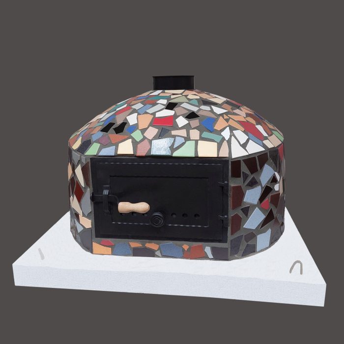 Piec do pizzy i chleba MINI DELUXE w mozaice fi 60 cm - obrazek 11
