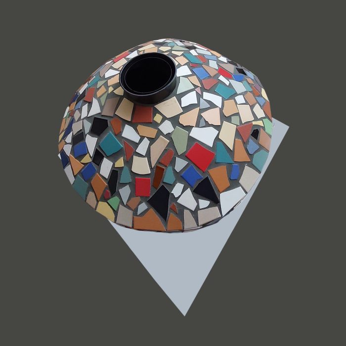 Piec do pizzy i chleba MINI DELUXE w mozaice fi 60 cm - obrazek 15