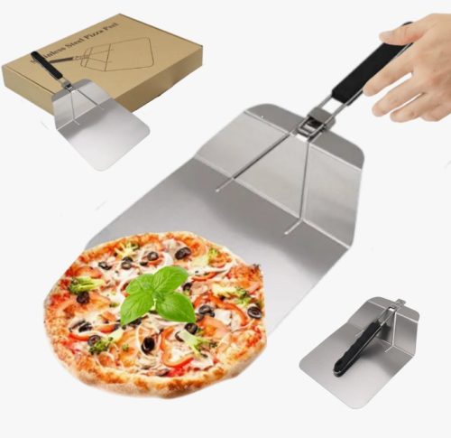 Łopatka do Pizzy ze Stali Nierdzewnej Składana ŁOPATA duża 33 × 25,5 × 5 cm